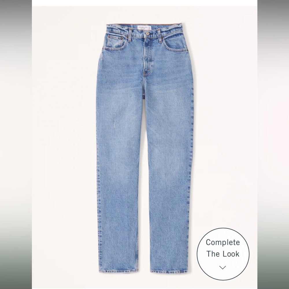Curve Love Ultra High Rise 90s Straight Jean